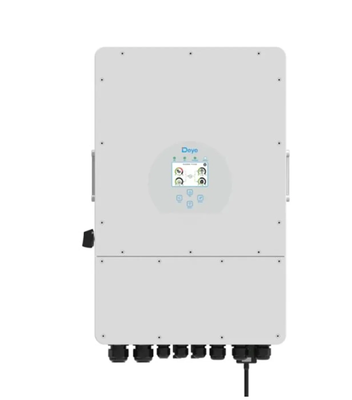 Гібридний інвертор однофазний DEYE 10 кВт 48В-акумулятор 3 MPPT Wi-Fi 230В