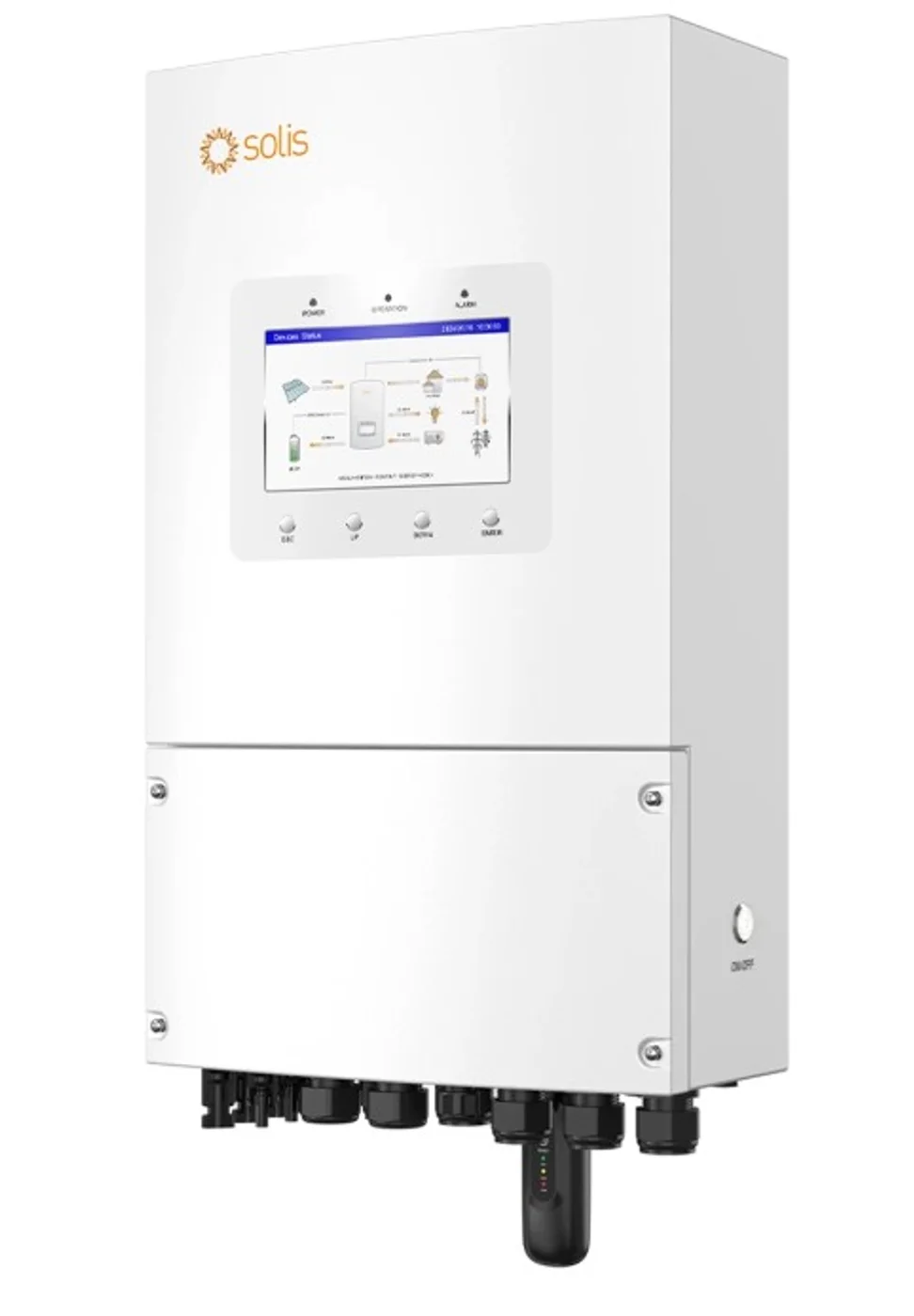 Гібридний інвертор SOLIS S6-EH1P8K-L-PLUS 8KW 48V 2 MPPT Wi-Fi 220V Однофазний (S6-EH1P8K-L-PLUS)