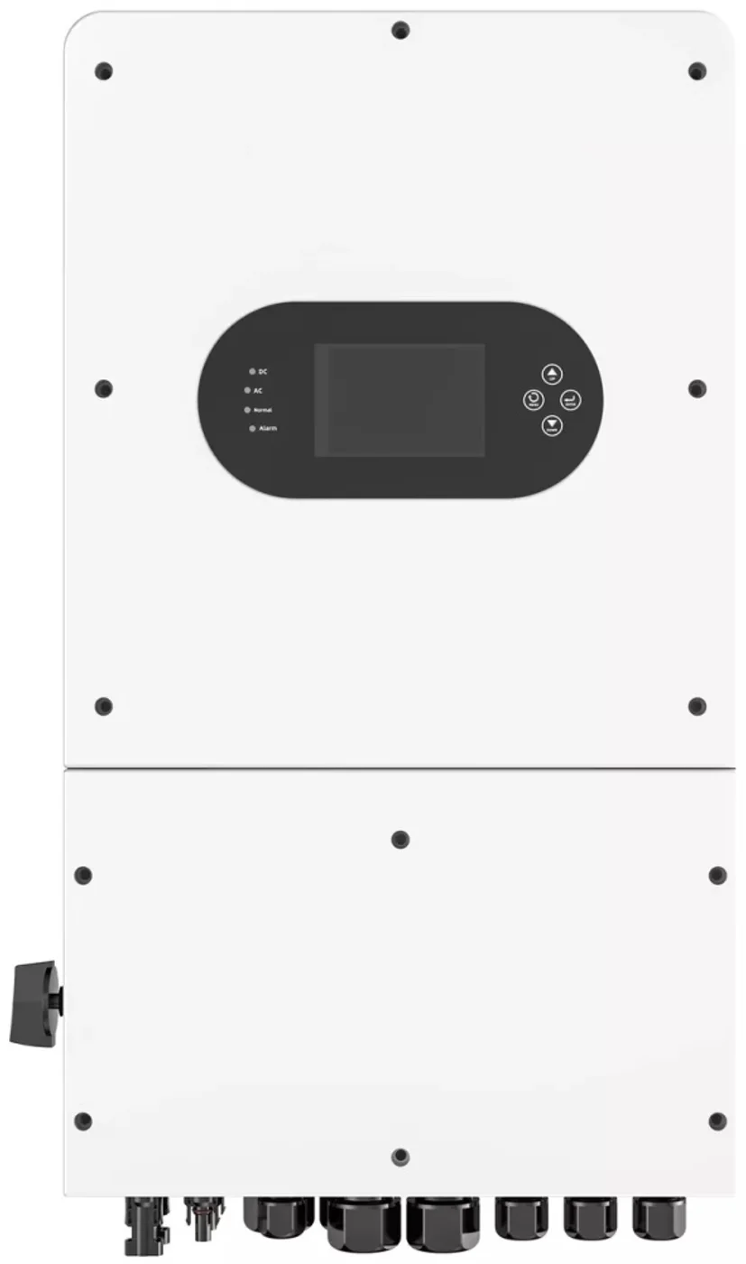Гібридний однофазний інвертор ZLPOWER 6KW IP65 DC 40-60V Ac 220V,PV 125-500V PD0060G-SPM-EU