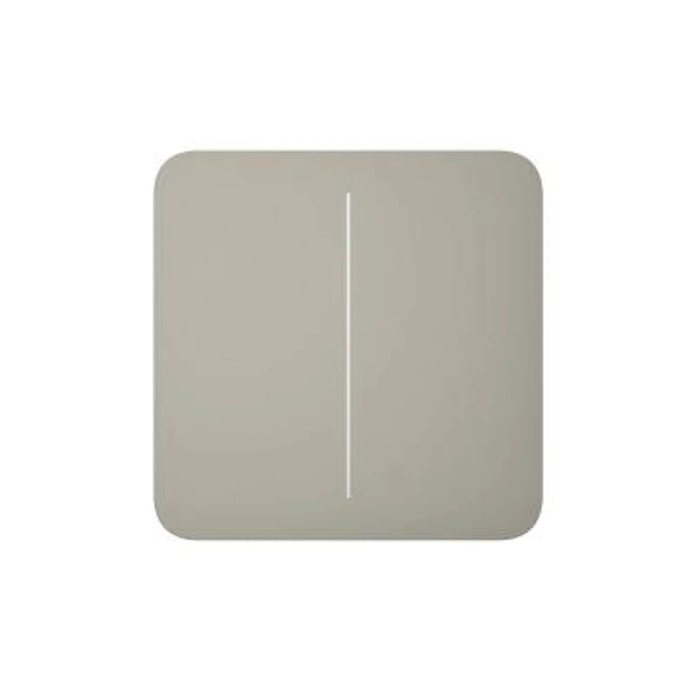 Кнопка для двоклавішного вимикача Ajax SoloButton 2-gang for LightSwitch, Jeweler, бездротовий, oliv