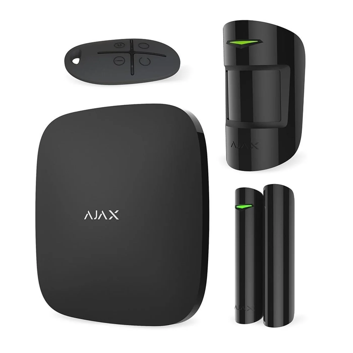 Комплект охоронної сигналізації Ajax StarterKit, hub, motionprotect, doorprotect, spacecontrol, jewe