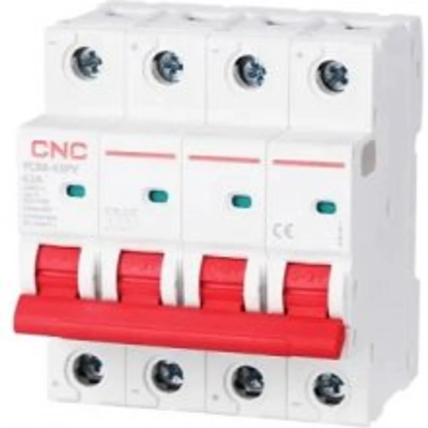 Мініатюрний вимикач постійного струму CNC YCB8-63PV 4P C63 DC1000 6ka