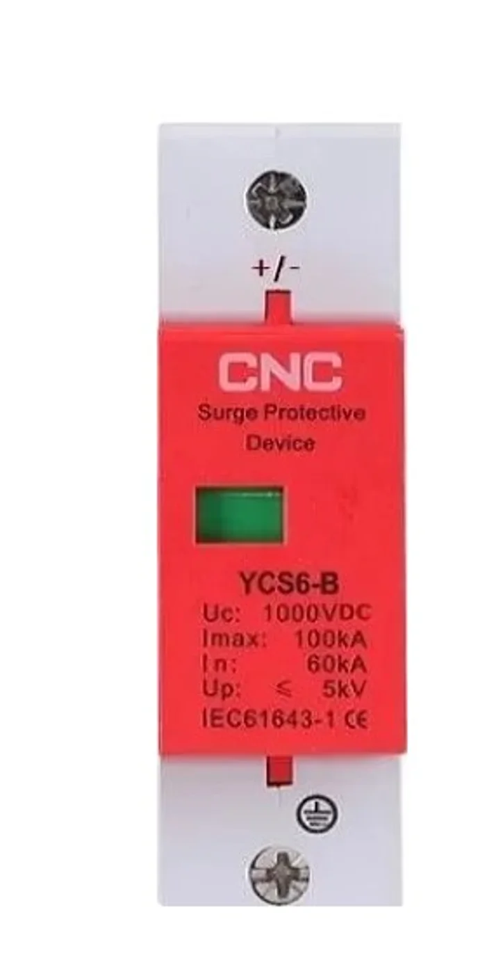 Обмежувач імпульсних перенапруг CNC YCS6/1P-B 60-100KA DC1000V DC