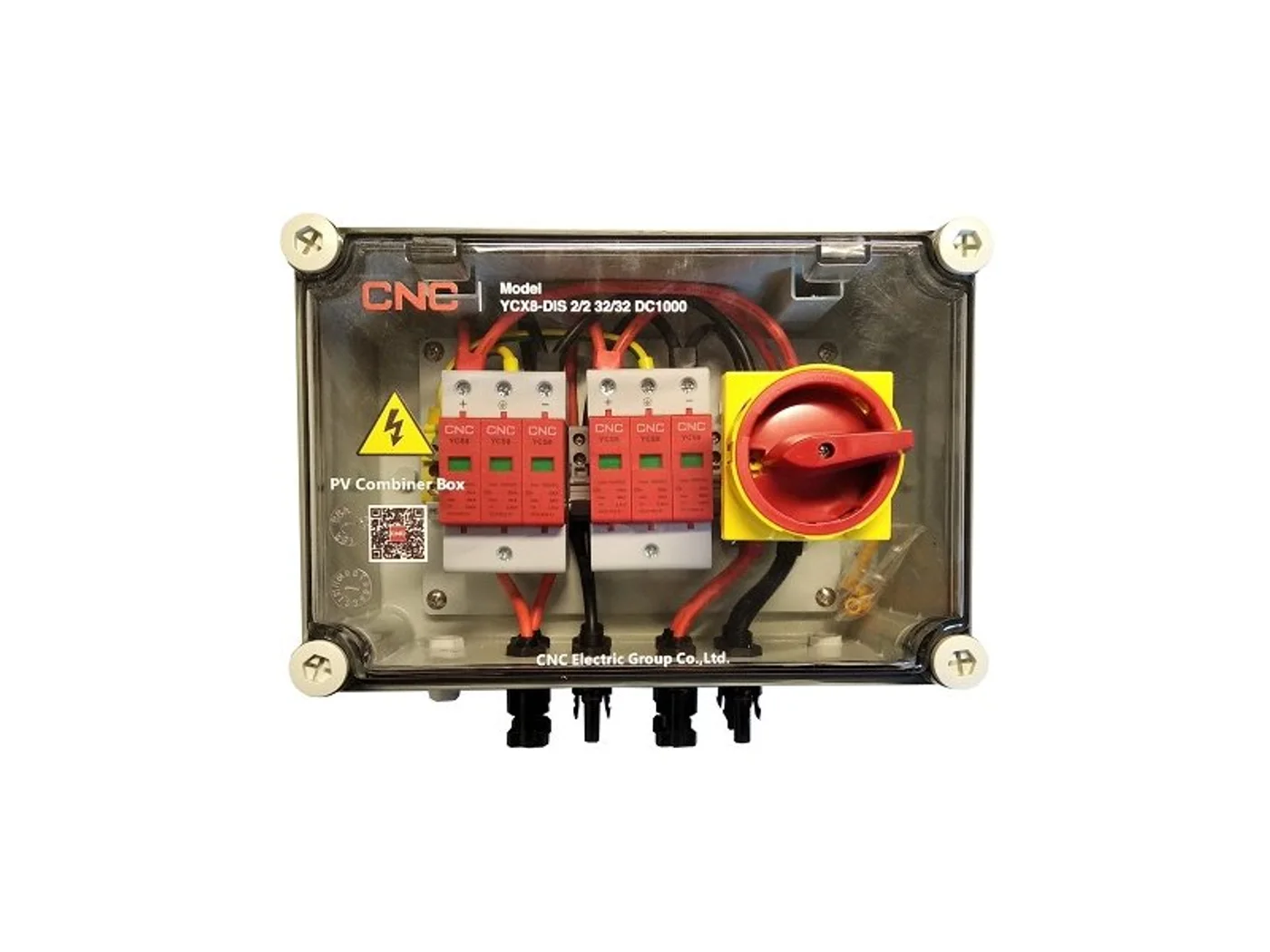 Панель відключення PV CNC 2in-2out YCX8-DIS 2/2 32/32 DC1000