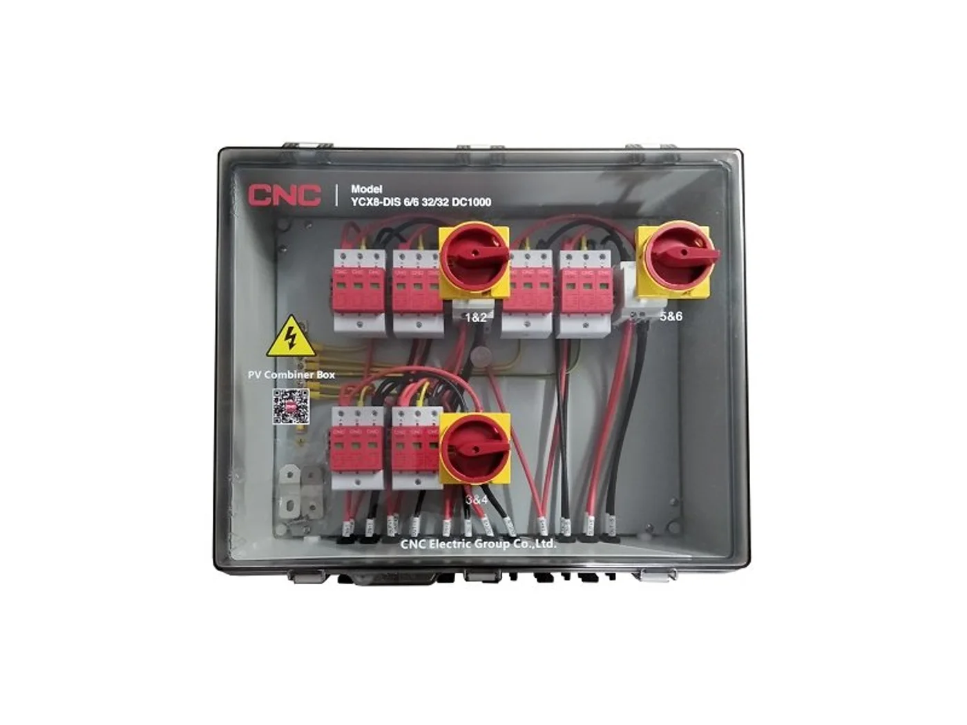 Панель відключення PV CNC 6in-6out YCX8-DIS 6/6 32/32 DC1000