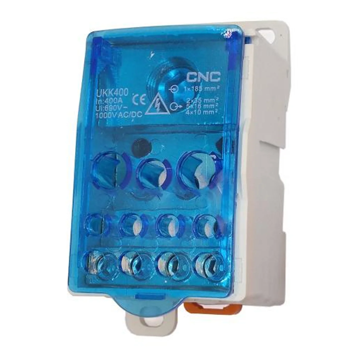 Розподільчий блок CNC FTUKK400 400A, на DIN-рейку
